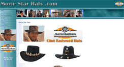 Desktop Screenshot of moviestarhats.com